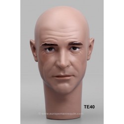 Male Mannequin Head TE40 - 54,5 cm