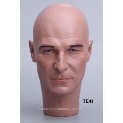 Tête de Mannequin Homme TE43 - 55 cm