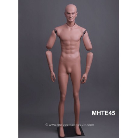 Homme debout articulé MH TE45 Tête amovible